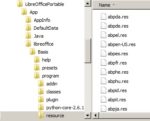 LibreOffice Portable language resource directory